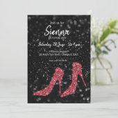 Invitation Chaussures Glam talons hauts pour toutes les occas (Debout devant)