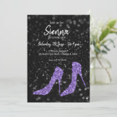 Invitation Chaussures Glam talons hauts pour toutes les occas (Debout devant)
