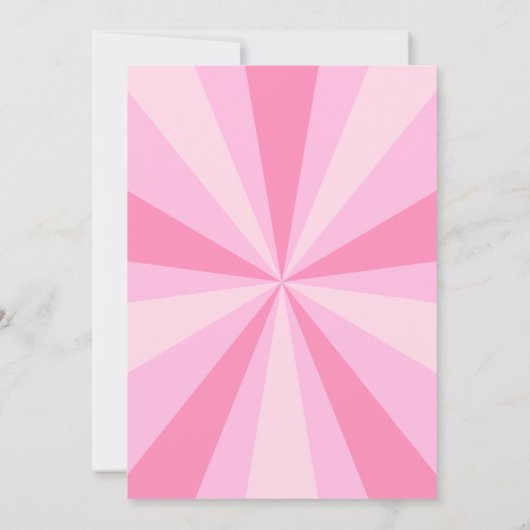 Invitation Chaussures groovy roses boule à facettes fête de f (Dos)