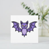 Invitation Chauve-souris - créature Halloween (Debout devant)