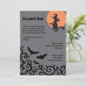 Invitation Chauve-souris et lune Halloween Costume Adulte (Debout devant)