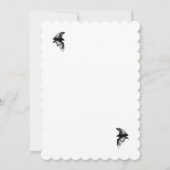 Invitation Chauves-souris vampires gothiques (Devant)