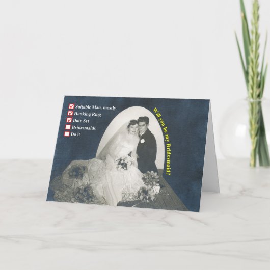 Invitation Checklist Bridesmaids ! (Devant)