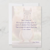 Invitation 🎓Cheeky Squirrel Graduation Announcement (Dos)