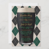 Invitation Cheers & Beers Guinness Pint Bachelor Party (Devant)