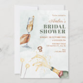 Invitation Cheers bridal shower (Devant)