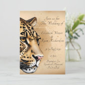 Invitation Cheetah (Debout devant)