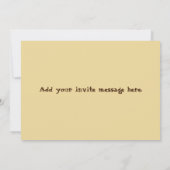 Invitation Cheetahs (Dos)