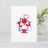 Invitation Chef (Debout devant)