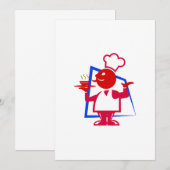 Invitation Chef (Devant / Derrière)