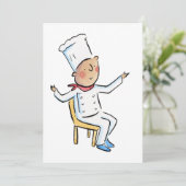 Invitation Chef (Debout devant)
