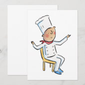 Invitation Chef (Devant / Derrière)