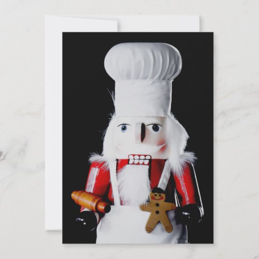 Invitation Chef Nutcracker (Devant)