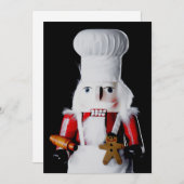 Invitation Chef Nutcracker  (Devant / Derrière)
