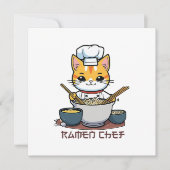 Invitation Chef Ramen (Devant)