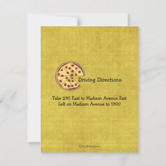 Invitation Chef servant l'invitation chaude de partie de (Dos)