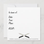 Invitation Chef Skull 2 (Dos)