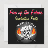 Invitation Chef Skull 2 (Devant)