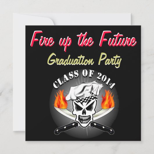 Invitation Chef Skull 2 (Devant)