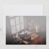 Invitation Chef - Sur une table II (Devant / Derrière)