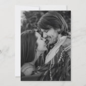 Invitation Chelsea Taupe Mariage moderne (Dos)