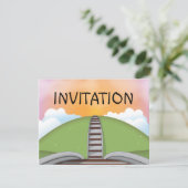 Invitation Chemin de fer (Debout devant)