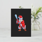 Invitation Chemise de Noël de baseball Hommes garçons Softbal (Debout devant)