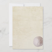 Invitation Cher Mariage rose de plage (Dos)