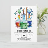 Invitation Chercheur de découverte de la fiole d'aquarelle An (Debout devant)