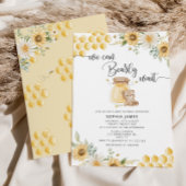 Invitation Chérie on peut attendre baby shower