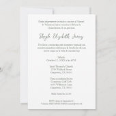 Invitation Cherish Cute Floral Frame Quinceañera Photo (Dos)
