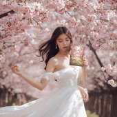 Invitation Cherry Blossom Délice de douche nuptiale Invitatio