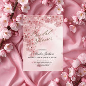 Invitation Cherry Blossom Délice de douche nuptiale Invitatio