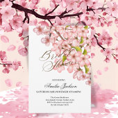 Invitation Cherry Blossom Délice de douche nuptiale Invitatio