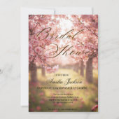 Invitation Cherry Blossom Délice de douche nuptiale Invitatio (Devant)