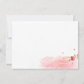 Invitation Cherry Blossom Succursales Memorial Service Progra (Dos)