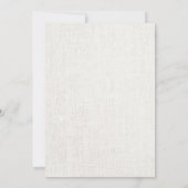 Invitation Cherry Blossom Vintage lanterne Mariage (Dos)