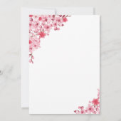 Invitation Cherry Blossom Wedding – Sakura Floral Wedding (Dos)