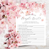 Cherry Blossoms Qui Connaît Le Couple Meilleur Jeu