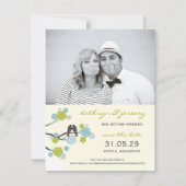 Invitation Cherry Blossoms Sakura Inséparables Enregistrer La (Devant)