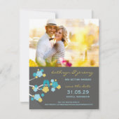 Invitation Cherry Blossoms Sakura Inséparables Enregistrer La (Devant)