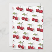 Invitation Cherry Love is Sweet Bridal Brunch Party (Dos)