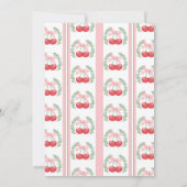 Invitation Cherry Nice Girls Club Pink Bow Anniversaire (Dos)