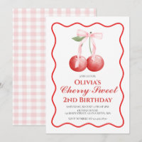 Cherry Sweet Anniversaire rose ruban prépa