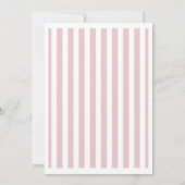 Invitation Cherry Sweet Pink Bow Girl 1st Birthday (Dos)