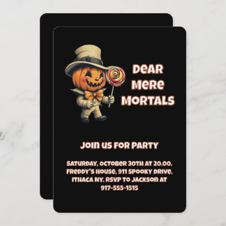 Invitation Chers simples mortels, rejoignez-Nous Si Vous Osez