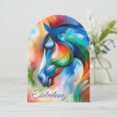 Invitation Cheval (Debout devant)