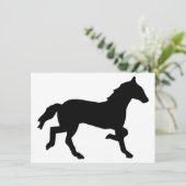 Invitation cheval (Debout devant)