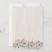 Invitation Cheval blanc fille Quinceañera 15e anniversaire In (Dos)