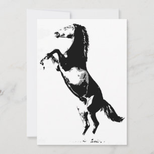 Invitation Cheval Cabré